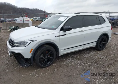 2023 Volkswagen Tiguan 2.0T Se R-Line Black из США, поврежденный, VIN 3VV8B7AX3PM073289